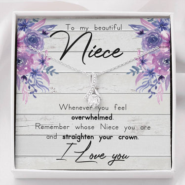 Beautiful Niece 'Crown' Alluring Beauty Necklace - Love You This Much